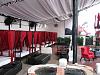 the beds for drinks and food inside segafredo zanetti espresso cafe on El Conde.JPG‎