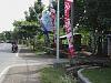 -8 - Entrance to Hotel Karolina from Jl Raya Senggigi, looking North. Note scribbled sign to the.JPG‎